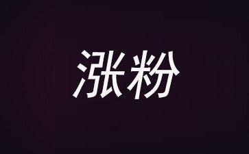 抖音快手刷粉网站